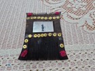 Vintage Handcrafted Wooden Hair Comb - Tribal Ethnic Folk Art Hair Accessory 10