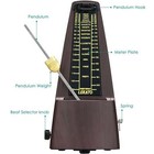 Lekato Mechanical Metronome  Universal Metronome For Piano  Guitar  Ukulele  Vio