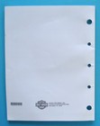 Vintage 1977 - 1978 Harley Davidson Xlcr Parts Catalog Manual Book