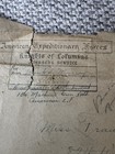 Ww1 Soldier Mail Envelope American Exped  Forces Knights Columbus Overseas Serv