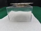 Embossed Floral Decorated 800 Silver Saucer 3-5 8 