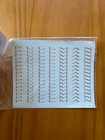 Decals  Pullman Letterboards  Gold Leaf  O Scale Set  19 Model Trains New