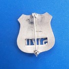 Vintage Sterling Silver 925 New York Transit Police Miniature Courtesy Badge Pin