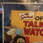 The Simpsons Vintage Burger King Drive Thru Sign Talking Watches Homer Bart 