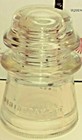  Hemingray -17 Glass Insulator    39 - 53   Made In The U s a   cleaned 