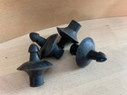 Lot Of 4x 8mm Cymbal Arm Stand Rubber Seat Top Section Sleeve Platform Sonorish