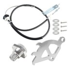 For 1996-2004 Ford Mustang V6 V8 Quadrant Clutch Cable And Firewall Adjuster Kit