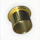 Drum Air Vent Grommet 7 16x 5 16 Brass  fits 60   s-80   s Ludwig  Many Others  