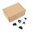 100pcs 3 Sizes Adjustable Multipurpose Self-adhesive Cable Clips Wire Clamps    