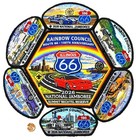 Bsa Rainbow Council Oa Waupecan 197 Il 2026 Jamboree 7-patch Route 66 Jsp Set