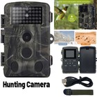 50mp 4k Trail Camera Wildlife Hunting Night Vision Motion Waterproof Cam No Glow