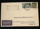 Very Rare India    only 23 Known    1932 Ahmedabad-bombay 1st Flight Cover Rec Cance