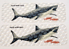 Lenticular Great White Shark Bookmark 3-d 5 5  Vintage 90 s Rare - Lot Of 2