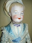 Rare  Antique Bisque M-i-b  German Gebruder Heubach 7647 Art Character Jtd  Doll