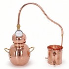 Premium Copper Moonshine   Whiskey Alembic Still 3 L W  Thermometer