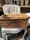 Aafa Antique 1800s Wood Box Crate Fabulous Patina Vintage Midwest Piece 17   