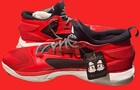 Adiddas Dame Certified Men s Basketball Shoes  Men s Size 15  Better Scarlet whi
