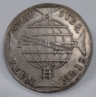 1817-r Brazil 960 Reis Silver Coin Of Joao Pr  Km 307 3 Extra Fine