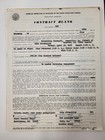 Signed Vintage Original Contract George Jessel Cres Ottemiller The Gustafsons