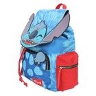 Nwt Disney Smiling Stitch Cosplay Nylon Slouch Backpack