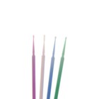 100pcs Dental Disposable Bendable Micro Brush Applicator long Type taper Brush