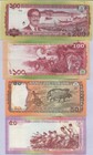 Bangladesh Set 4 Pcs 50 50 100 200 Taka 2020 2021 P 66 67 68 69 Unc