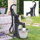 Cast Iron Water Well Hand Pump 26 Feet Black Rustic Garden Farmhouse Antique New