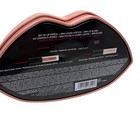 Empty Tin Trinket Holder Lip Metal Tin Decorative Storage Jewelry Case