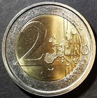 2 Euro Commemorative Coin Italy 2006 Winter Games Turin Coloured Uncirculated Coin