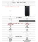 Apple Iphone 7 Verizon 32gb Black A1660 Factory Unlocked Smartphone T-mobile Nib