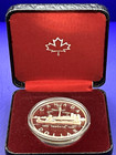 1984 Canada  1 Proof Silver Dollar Toronto  the Traveler  Canoe W  Ogp   Capsule