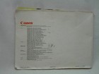Canon Ae-1 Program 35 Mm Camera Instruction Manual