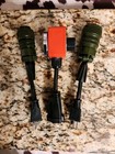 Welding Remote Miller 14 And Lincoln 6 Pin Adapters  Chevy Orange Powder Coated 