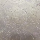 Vtg Solid Brass Tray 15 5  Round Etched Pierced Gallery Rim 1970s Boho Moroccan