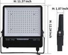 New 150w Led Flood Light Outdoor  Ip66 Waterproof  Wall Mount For Courts  Sports