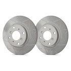 For Acura Integra 24-26 Sp Performance Peak Slotted 1-piece Front Brake Rotors
