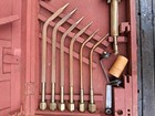 Vintage 1930s  Antique Swedish Gas Welding Metal Cutting Torches Aga
