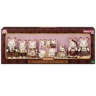 Sylvanian Families C-74 Chocolate Rabbit Family Anniversary Set Calico Critters