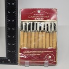 Walnut Hollow Woodcraft Carving Knives 10 Piece Set Linoleum Block Printing Art