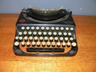 Antique 1923 Remington Portable  1 Manual Typewriter W case For Parts Or Repair
