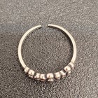 925 New Sterling Silver Toe Ring Flowers 5mm