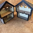 John Jenkins French   Indian War Blockhouse Fort  -   1 30 Metal Toy Soldier