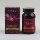 Vinia Red Grape Powder Rapid Absorbtion Piceid Resveratrol 60 Capsules    1-3pack   