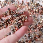 800pcs 3mm Ccb Square Beads Rounded Corners Mixed Color Diy Jewelry Making