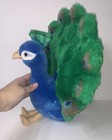 Fao Schwarz Peacock 15  Plush Stuffed Animal Blue Green Feathers Toys R Us