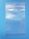 Clear Reclosable Zip Seal Top Lock 4mil Heavy Duty Bags Plastic 4 Mil Baggies