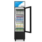 6 Cu ft  Commercial One Glass Door Display Upright Beverage Refrigerator Cooler