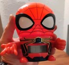 Marvel Ultimate Spider Man Bulb Botz Light Up Figure Alarm Clock - Tested Works 