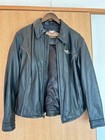 Harley Davidson Men s 100th Anniversary Motorcycle Leather Jacket L- Women