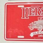 2001 Hershey Region Aaca Fall Meet License Plate Pennsylvania Booster Tag